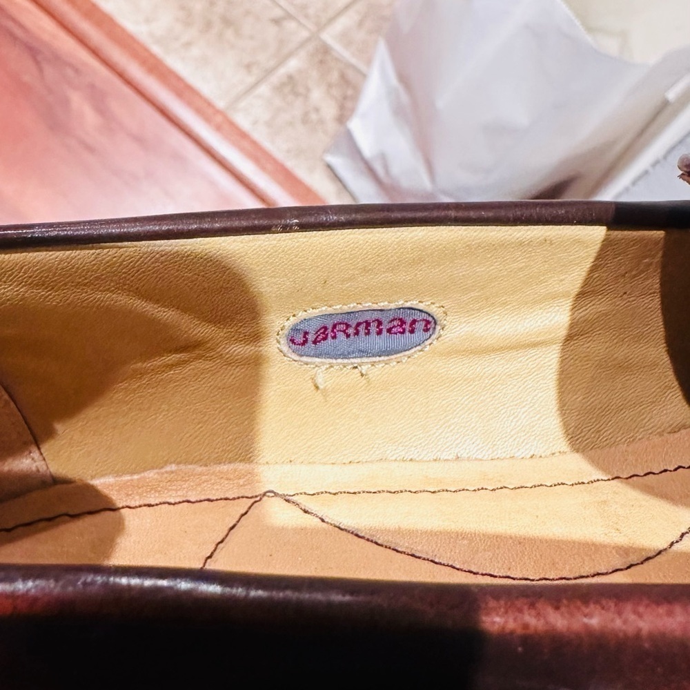 Jarman Tassel Burgundy Loafers. - Picture 12 of 14